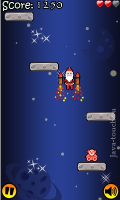Santa In Space